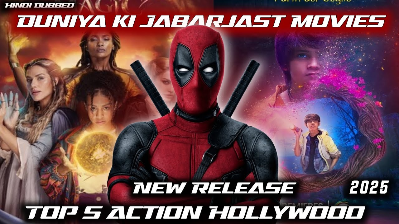 World Best Top 5 Action Adventures Hollywood Movies in Hindi Dubbed