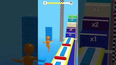 Max Level Pro Stair Master! Gameplay Walkthrough (iOS - Android) Shorts # 9