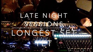 Late night sessions - Longest improvised live set yet - TR8s, Monologue, Microfreak