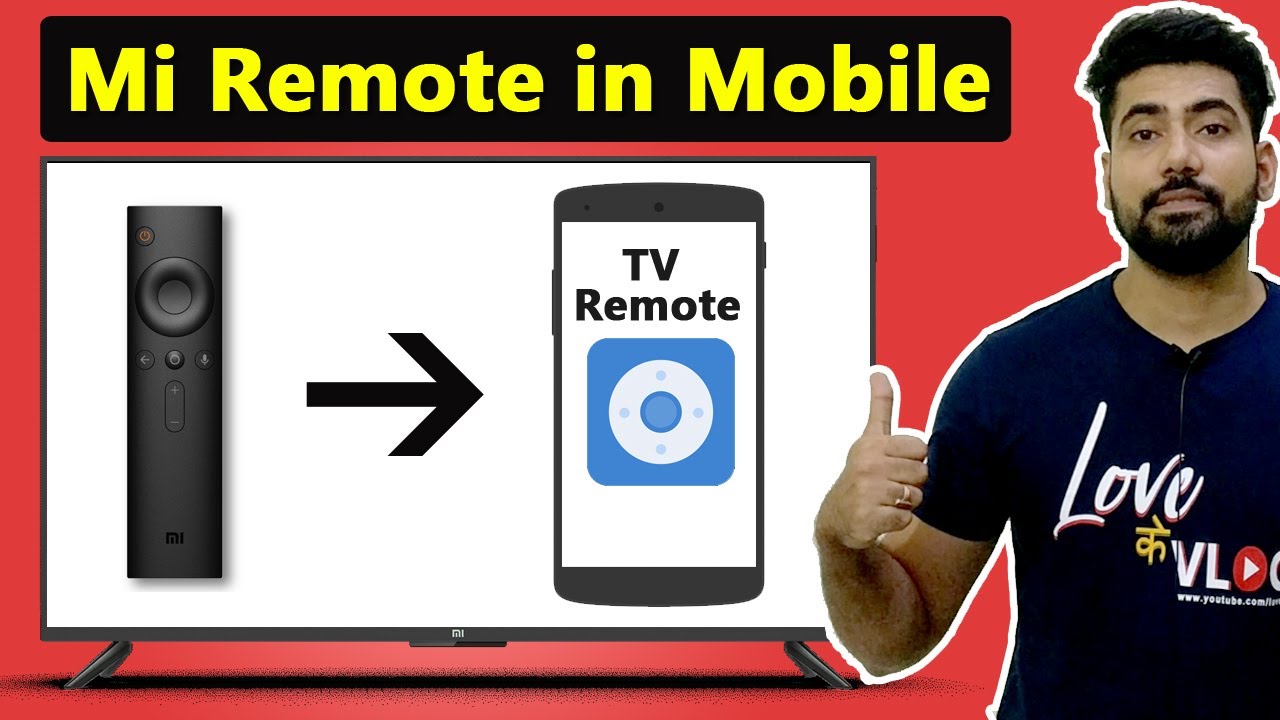 Mi 4A Pro TV Remote in SmartPhone - How to use?