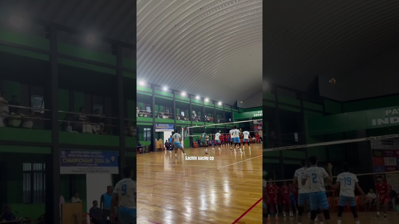 Aruvithura clg Vs Thevara clg | Mg university Volleyball 🔥