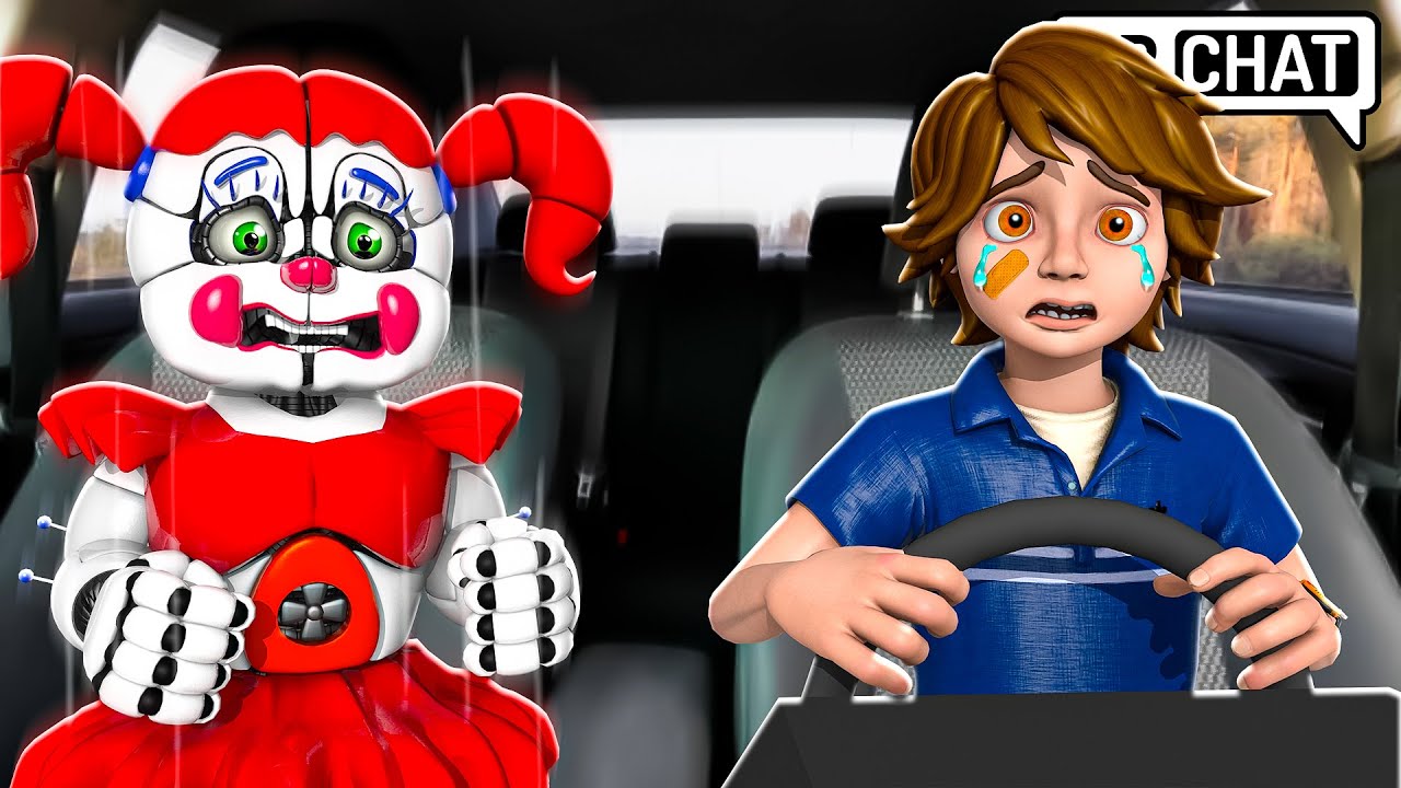 Circus Baby TEACHES Gregory HOW TO DRIVE in VRCHAT