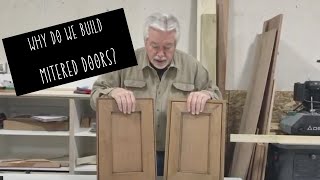 Make Mitered Cabinet Doors