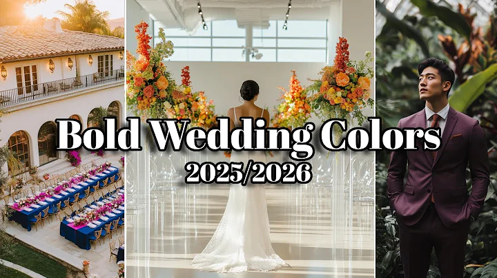 Bold & Colorful Wedding Palettes 🎨 3 Unique Combos for 2025 & 2026