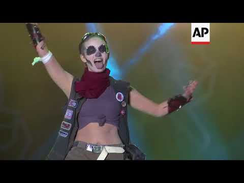 Finland stages the 22nd Air Guitar World Championships