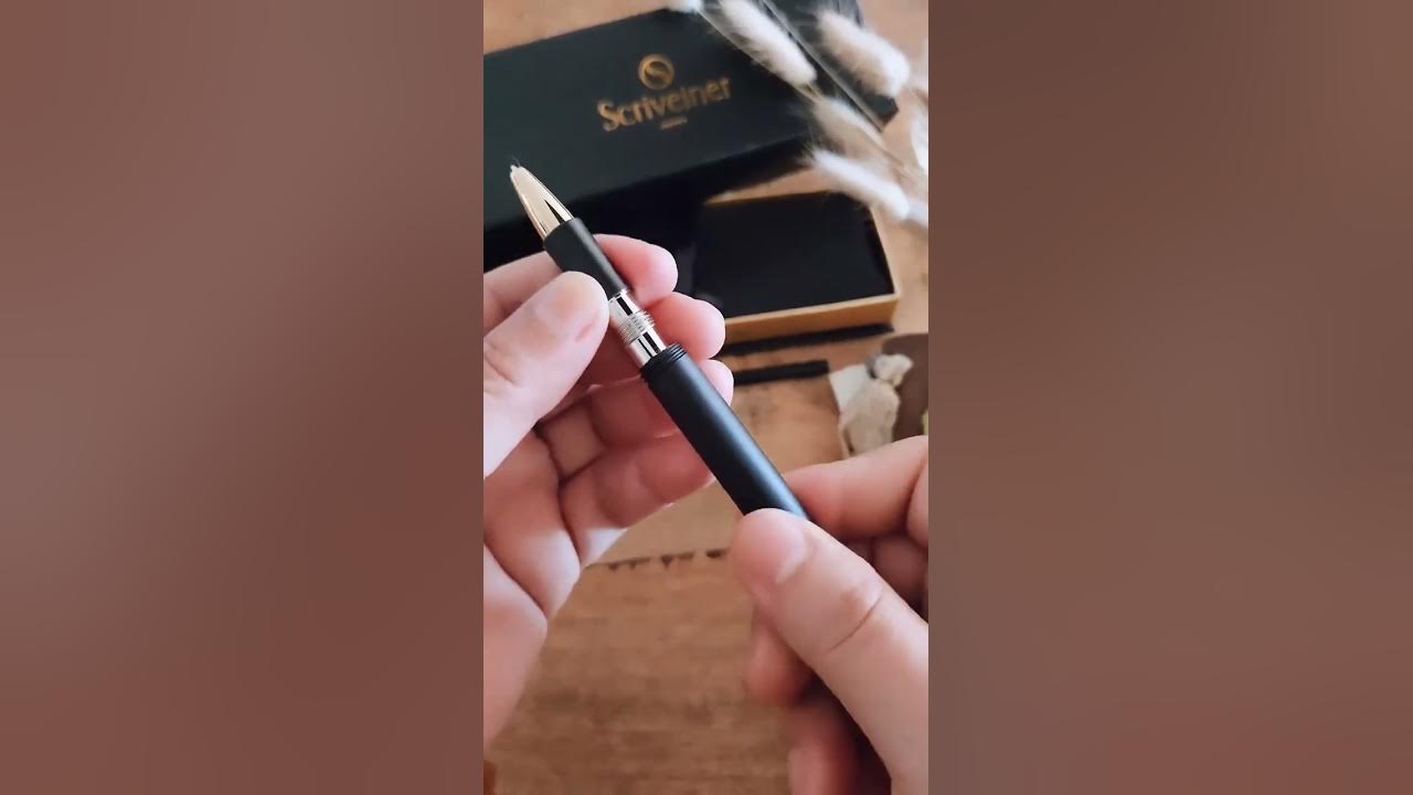 Scriveiner EDC Rollerball Pen YouTube