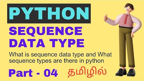 Sequence data type in python | string | list | tuple in python @CodeToEverything