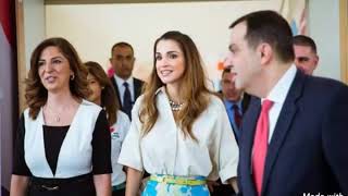 أجمل اطلالات الملكه رانيا العبدالله ملكه الأردن ️️️