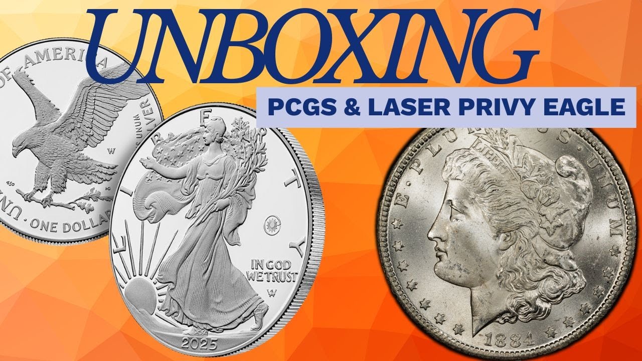 First Look Laser Privy Proof American Silver Eagle & PCGS Unboxing