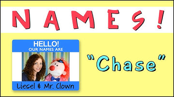 Learning Names with Mr. Clown: "Chase"