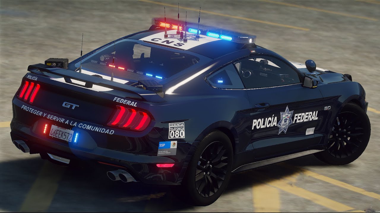 GTA 5 POLICIA MUSTANG FEDERAL PERSECUCIONES TheAxelGamer YouTube