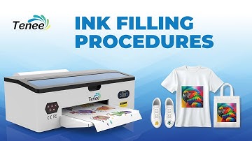 A3 L1800 DTF PRINTER VIDEO TUTORIALS - INK FILLING PROCEDURES