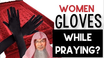 Ruling on covering the hands for women in Prayer (gloves) | Sheikh Assim Al Hakeem -JAL