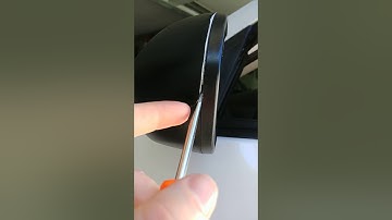 How to remove Mazda 3 mirror covers 2010-2013