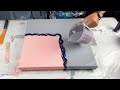 # 258 - NEW Colour Split with AMAZING results | Acrylic Pour Painting