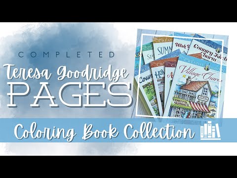 Completed Pages, Wips And Quick Flips Of All My Teresa Goodridge Books