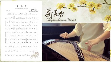 《菊花台》古箏示範+曲譜-*跟西子老師一起彈好聽的古箏曲*-GuZheng Music Demo-Guzheng Tutorial-古筝教学-西子古筝艺术中心-Crystal Zheng Studio