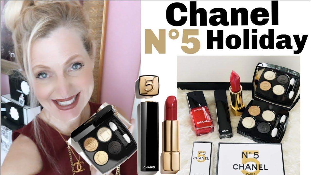 Chanel N°5 Holiday 2021, Chanel N°5 Makeup Holiday 2021