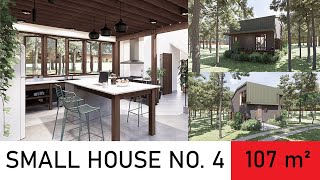107 SQUARE METER SMALL HOUSE DESIGN