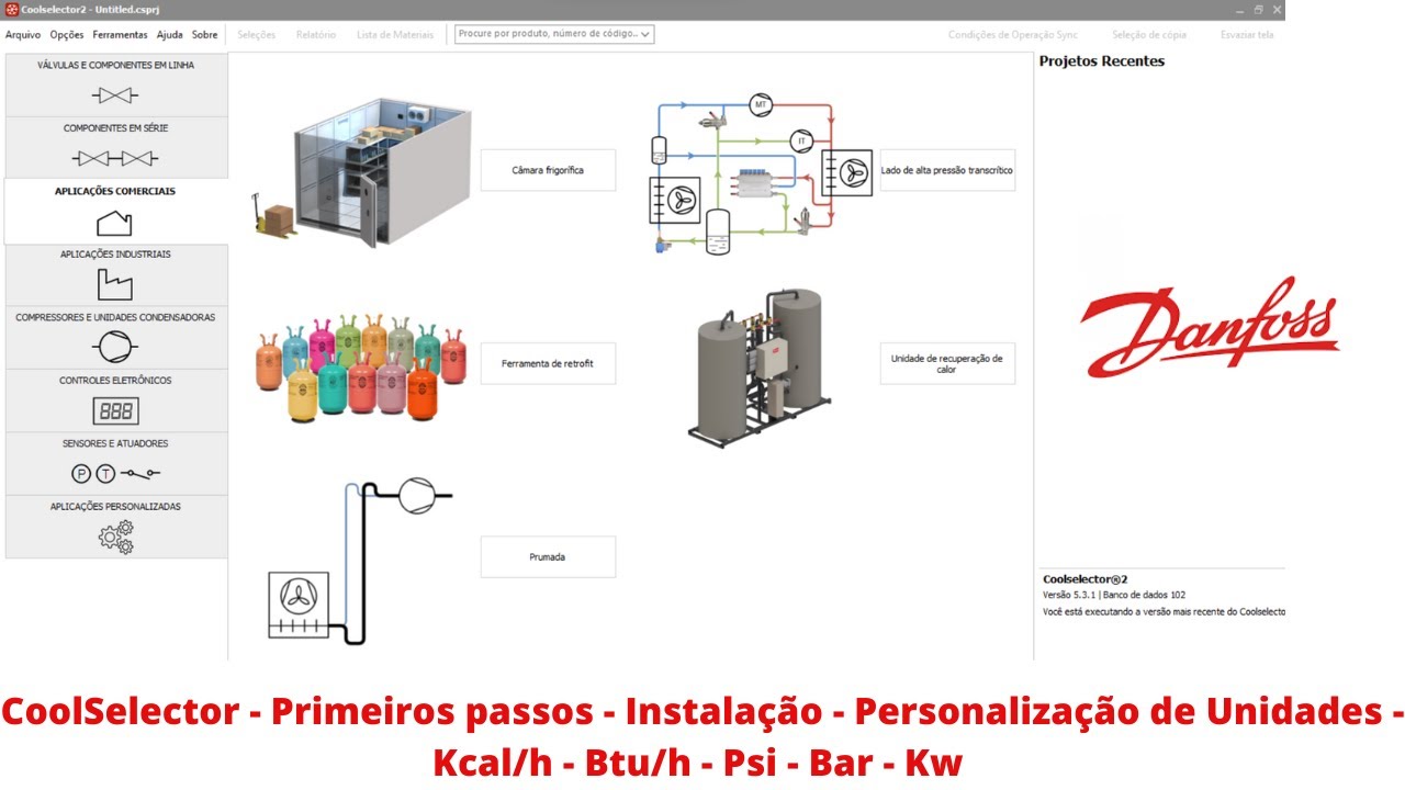 CoolSelector Instalação e Personalização de Unidades de Medida - YouTube