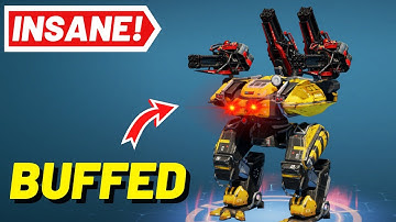 Behemoth with New Weapon Smuta - War Robots Test Server