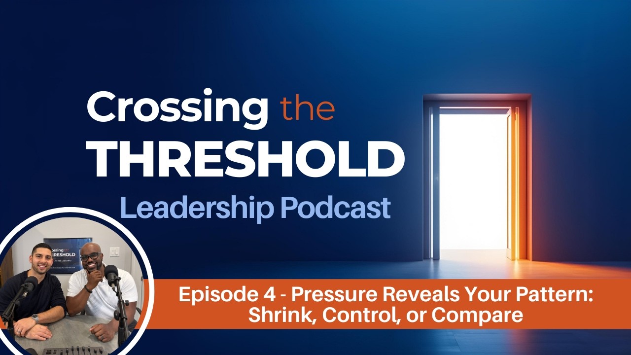 Pressure Reveals Your Pattern: Shrink, Control, or Compare