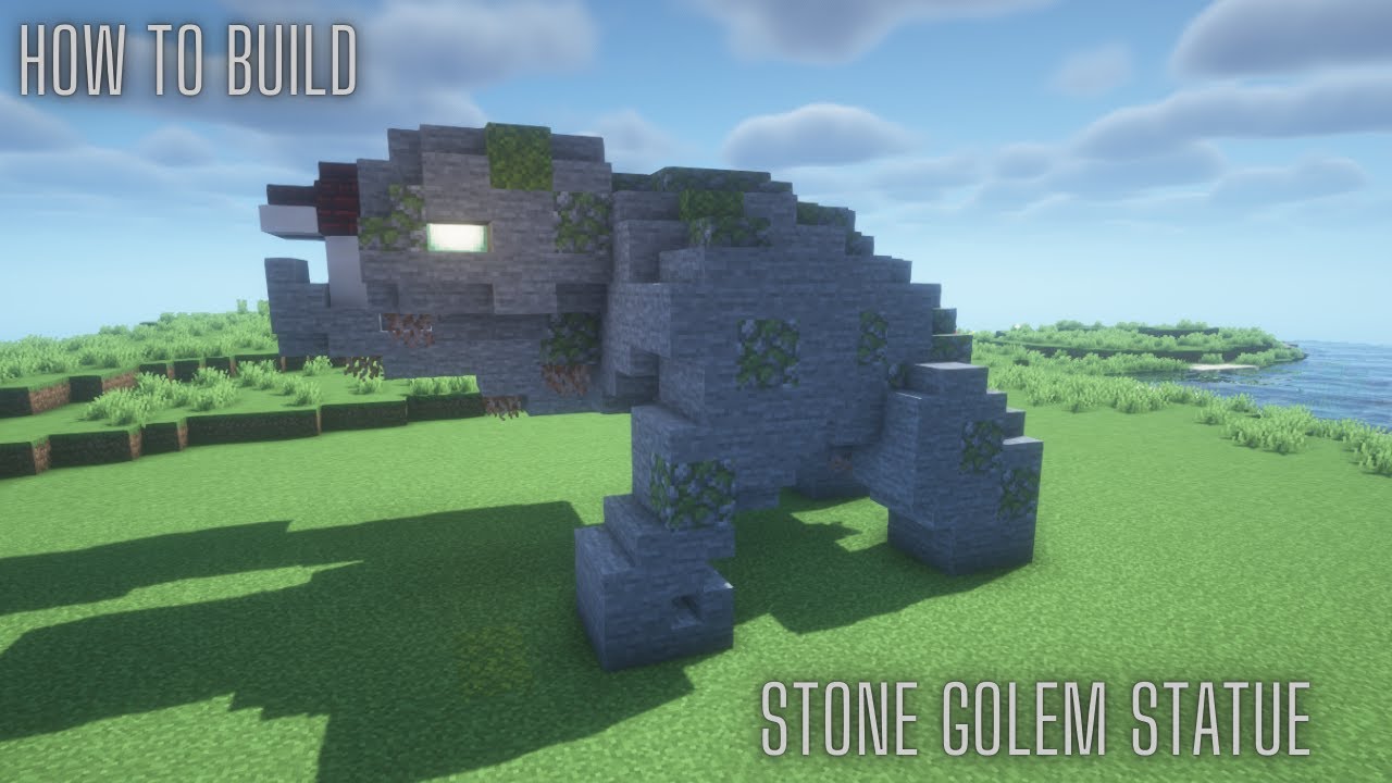 How Do You Make A Stone Golem In Minecraft
