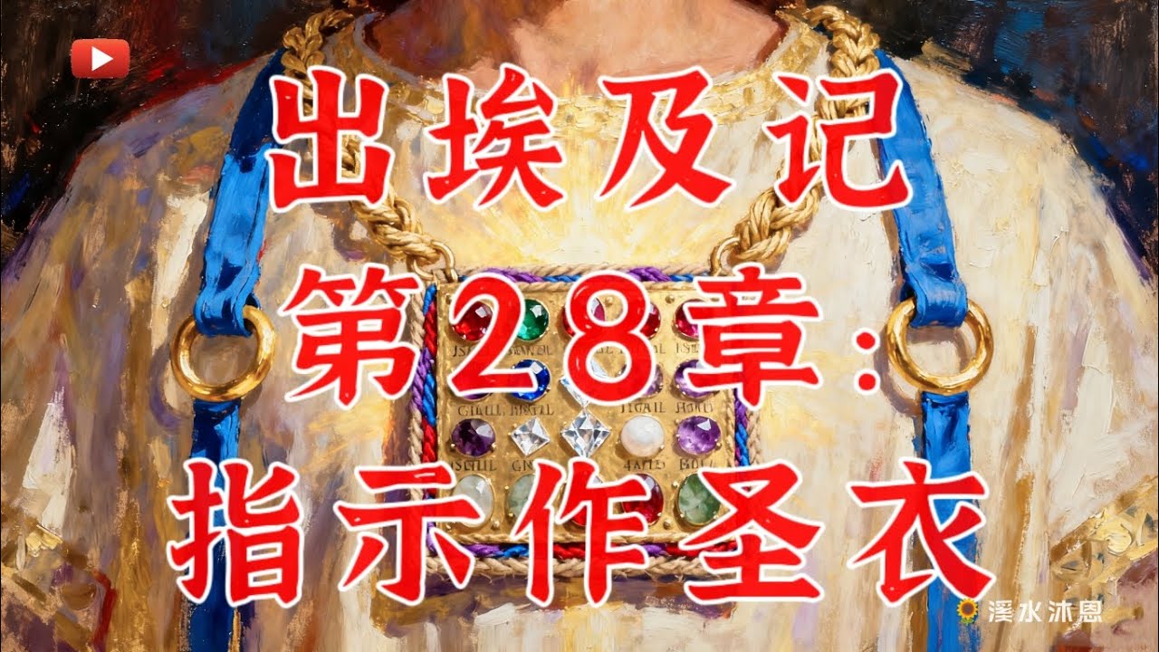 【出埃及记第28章】出埃及记第28章主要记载了神指示祭司和圣衣的总论、指示以弗得、指示作胸牌,以及指示作外袍、内袍、冠冕、腰带、金牌的衣饰 ...