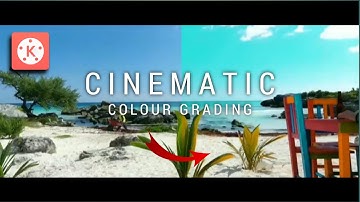 cinematic colour grading 😍 kinemaster tutorial | by kine editing11