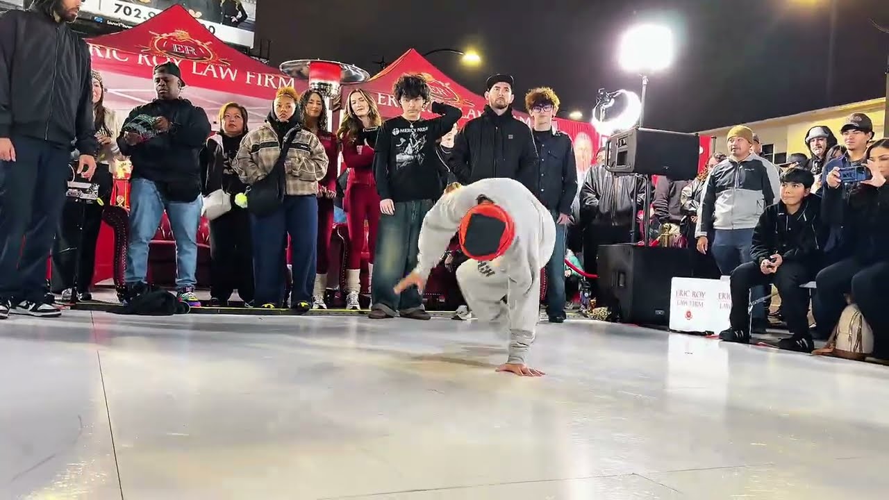 Fresh2Deaf Bboy (EJ) | First Friday Breaking Battle | Eric Roy Law Firm