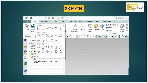 Lesson 9 SKETCH 7 USE MOVE CURVE OFFSET MOVE DELET CURVE RESIZE CHAMFER TRIM RECIEPT CURVE