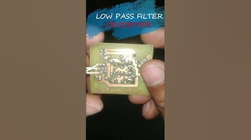 low pass filter #short #viralshort #viral #ytshorts #shortsvideo #trending