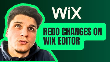How Can I Redo Changes On Wix Editor