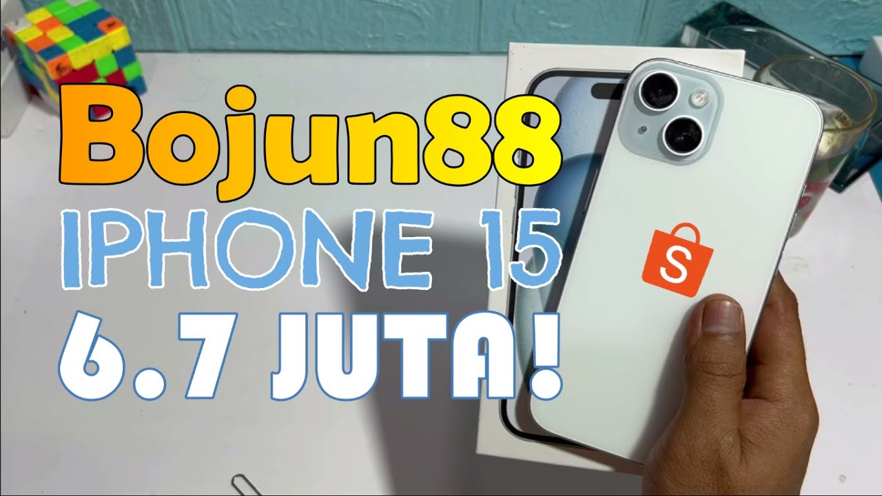 Iphone 15 Inter Unboxing Dari Bojun88 di Shopee