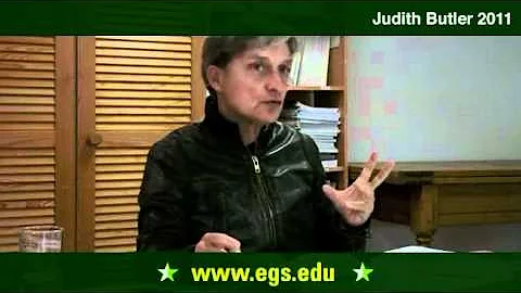 Judith Butler. Benjamin and The Philosophy of Hist...