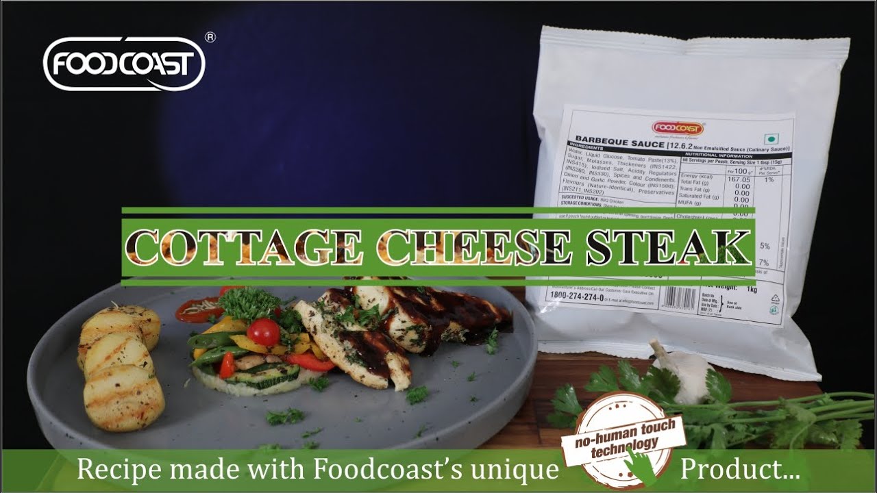 Cottage Cheese Steak made with Foodcoast Barbeque Sauce Foodcoast Recipes 2023 YouTube