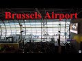 【Airport Tour】Brussels Airport  Boarding & Shopping Area