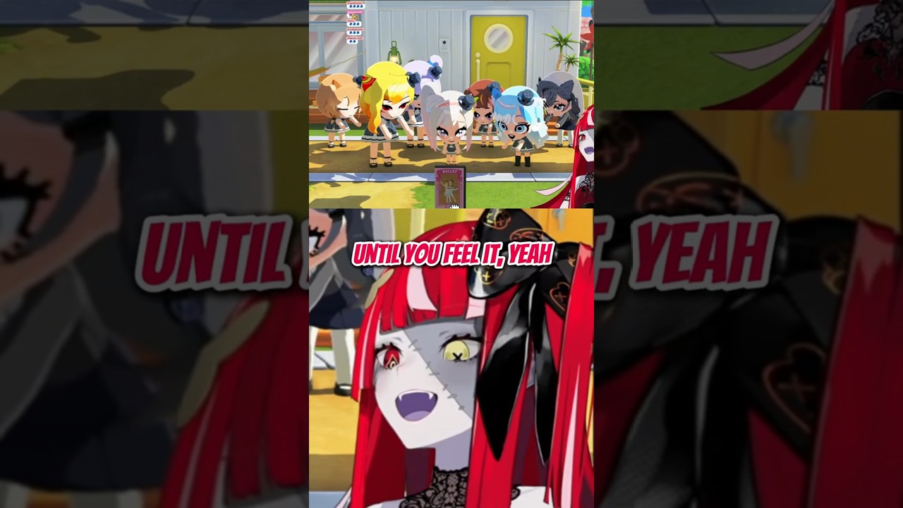 holoID stretching together🥰😅 #hololive #vtuber #shorts
