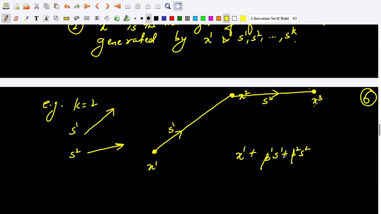 09 Conjugate gradient (part 2 of 3) - YouTube