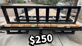 How to make Trailer Ramps for Cheep ($250)