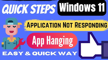 Application Not Responding Windows 11 ( 2025 ) | How to fix app hanging windows 11?