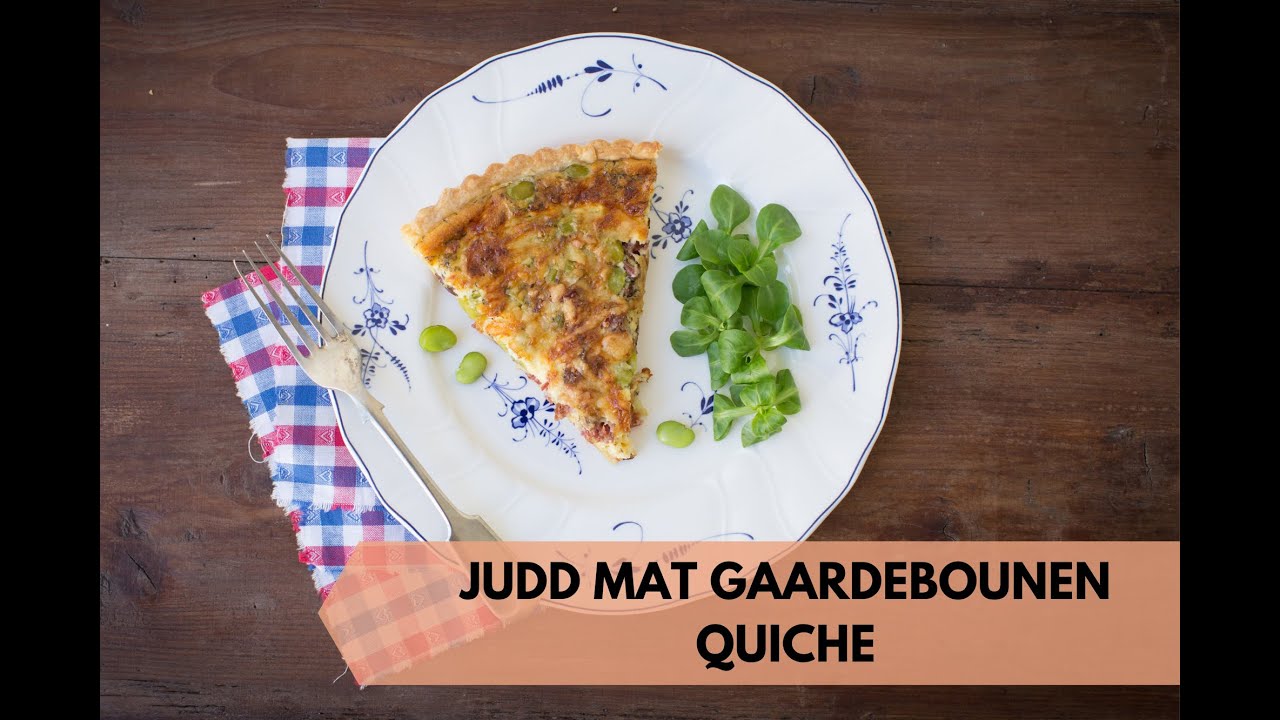Judd mat Gaardebounen Quiche YouTube