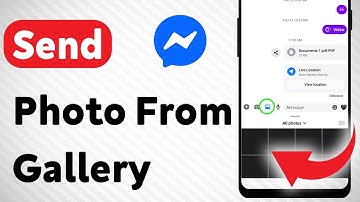 How To Send Photo From Gallery On Messenger (Updated)
