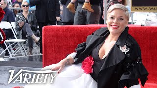 P!NK  Hollywood Walk of Fame Ceremony  Live Stream