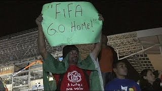Brezilyada Dünya Kupası Öncesi Ev Protestosu