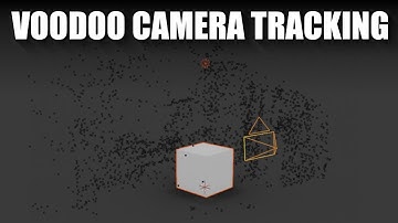 Blender 2.8 Voodoo camera tracking tutorial (Tracking and import)