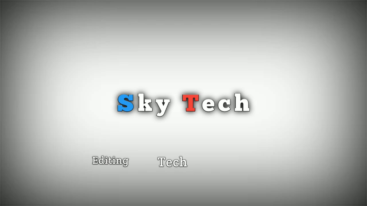 Sky Tech New Intro 🔫 - YouTube