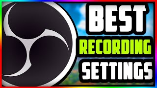 Best OBS Recording Settings 2021 🔴 1080P 60FPS With NO LAG