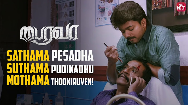 Thalapthy Vijay's Mass Response over Keerthy Suresh's Insult🔥 | Bairavaa | Sun NXT