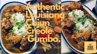 Authentic Louisiana Cajun Creole Gumbo